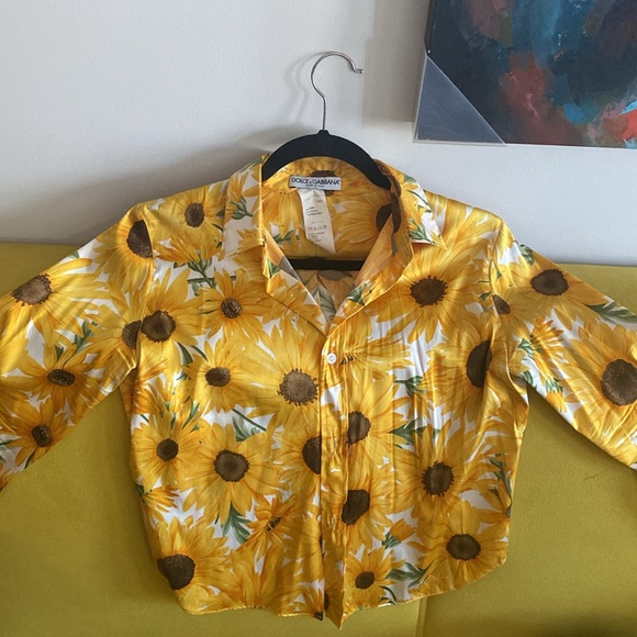 Authentic Dolce & Gabbana shirt/blouse. No damages. Size 40 - Picture 3 of 10